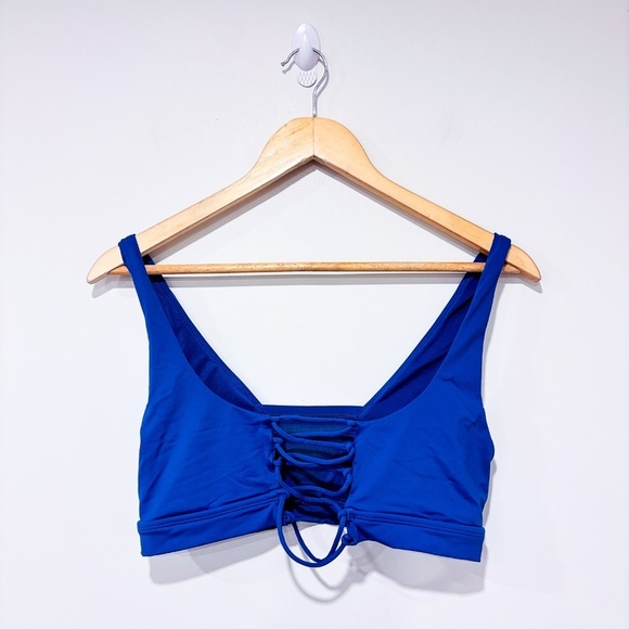 SKYE blue swimsuit top | Supportive swimwear piece * - Picture 3 of 6